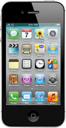 Смартфон APPLE iPhone 4S 16GB Black - Междуреченск