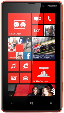 Смартфон Nokia Lumia 820 Red - Междуреченск