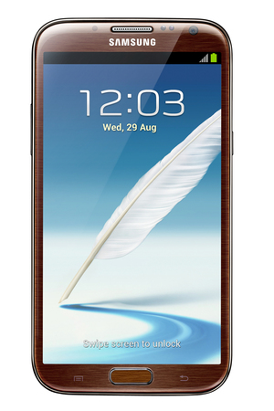 Смартфон Samsung Galaxy Note 2 GT-N7100 Amber Brown - Междуреченск